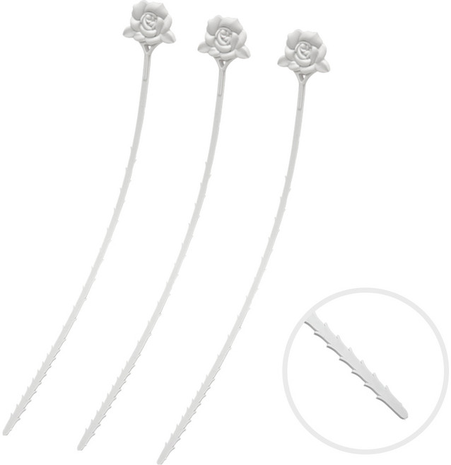 비에스 이지펑 배수관 로즈 머리카락 제거기, 3개