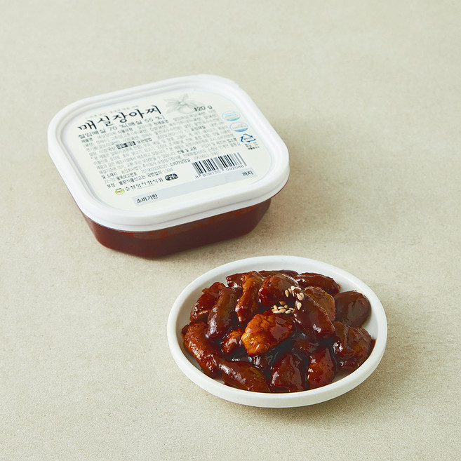 담가 매실 장아찌, 120g, 1개