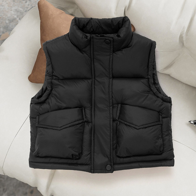 언헤브 패딩 조끼