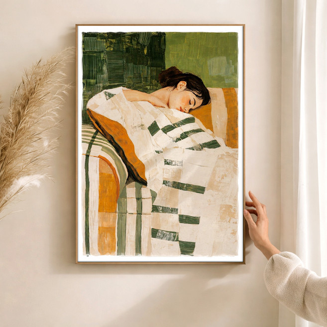 퍼니즈 홈 카페 포스터 코지 타임