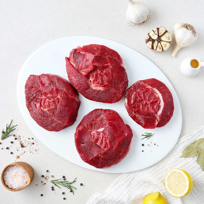 한우 사태 덩어리 1+등급 찜 / 장조림용 (냉장), 1개, 1kg