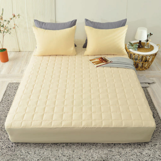 달콤한하루 크래커 항균 누빔 침대 매트리스커버