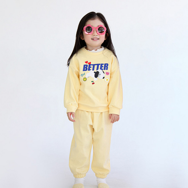BOOMBOOMKIDS Merci Beaucoup 兒童 Bettervely 上下褲裝 SS24A18
