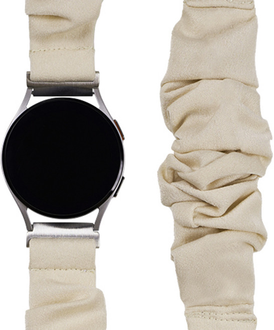 신지모루 스마트워치 스크런치 스트랩, 아이보리