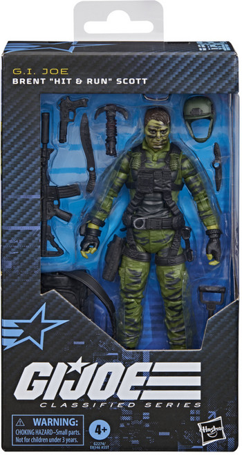 Hasbro 孩之寶 GI JOE 特種部隊精英系列6吋人物 Hit & Run, 1套