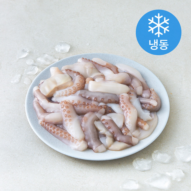 비비수산 깨끗하게 손질한 절단 낙지 (냉동), 1개, 500g