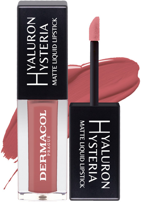 더마콜 히스테리아 매트 립틴트, 4.5ml, 5호 너티 로즈, 1개