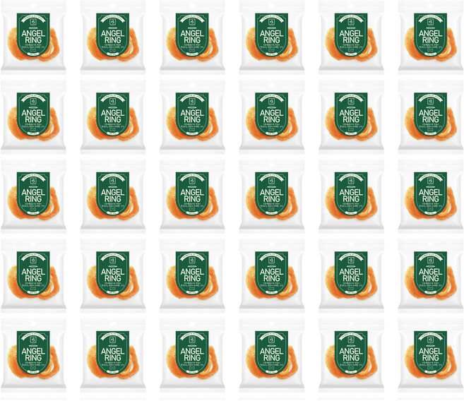 브리더랩 강아지 엔젤링 건조간식, 혼합맛(연어/소울대 ), 20g, 30개