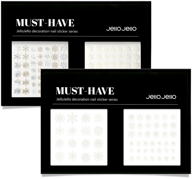 젤로젤로 머스트해브 젤네일 스티커 2종 세트, JNC-20, 1개