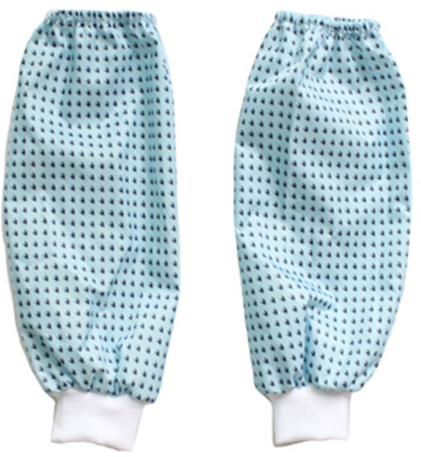 소아베 갤러그 유아 방수 팔토시, 스카이블루