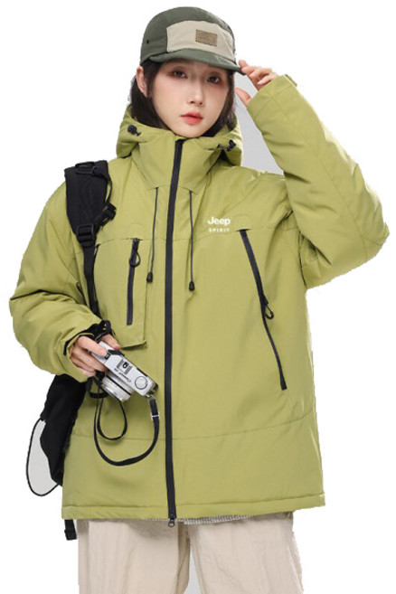 Jeep Spirit 男女通用 寬鬆版型 Fill-up 鋪棉羽絨外套
