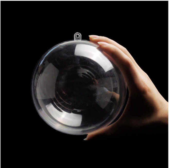 플라스틱 아크릴구 투명공 5p, 원