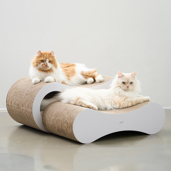 DUIT 고양이 피넛보드 스크래쳐 2종 세트, 단품, 1개