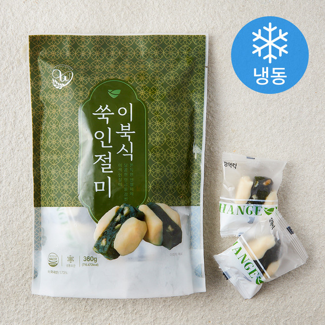 창억떡 이북식 쑥인절미 (냉동), 360g, 1개입, 1개