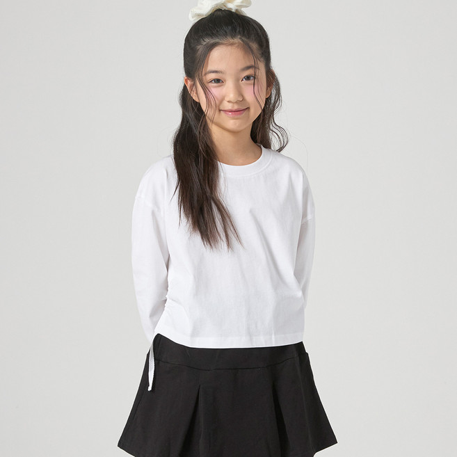 인디비주엘 위시크롭 긴팔 티셔츠