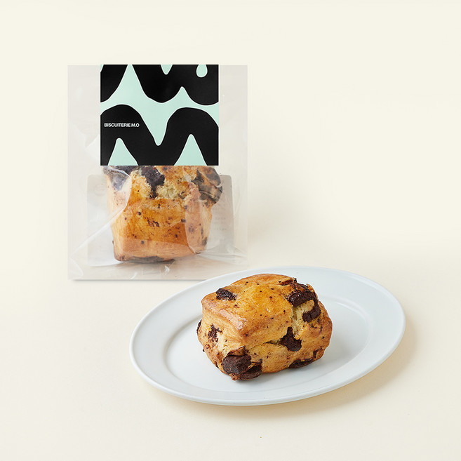 비스퀴테리엠오 소금초코 스콘, 90g, 1개, 1개입