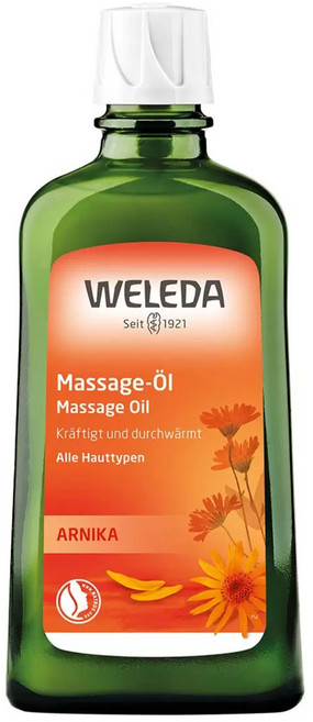 WELEDA 薇蕾德 山金車舒活按摩油, 200ml, 1瓶