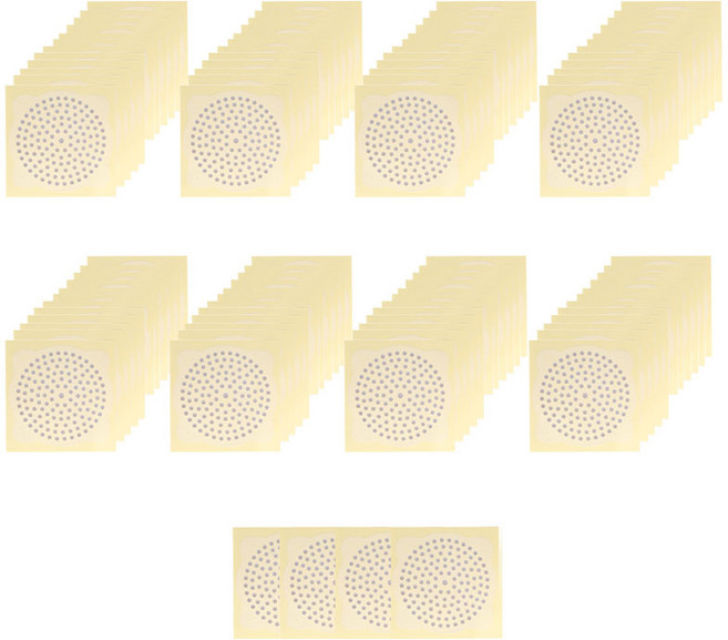 에버하우스 배수구 막힘방지 부착 거름망 100P, 1개, 화이트