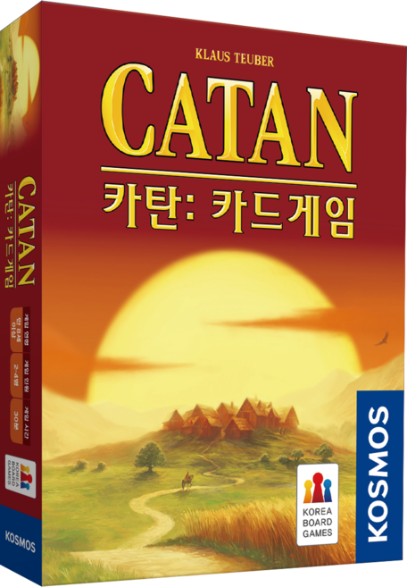 코리아보드게임즈 카탄 카드게임, 혼합색상, 1개