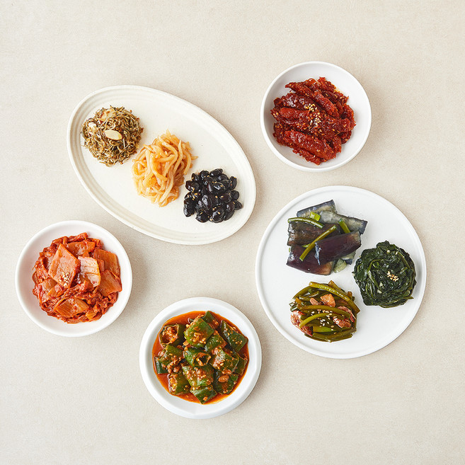 식도감 일주일 집밥 9종 세트 870g, 1세트