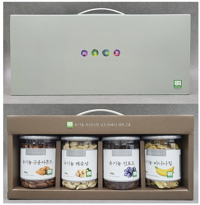 유기농 프리미엄 넛츠앤베리 세트 2호, 1개