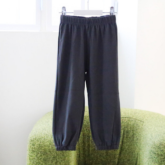 플레이몰 아동용 골지 소세지 조거팬츠