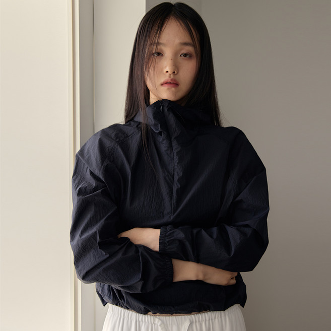 38COMEONCOMMON Nylon 連帽風衣夾克