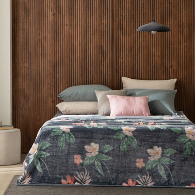 보몽드 밍크터치 담요