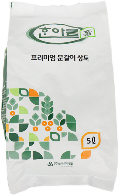 한아름홈 갑조네 원예용 분갈이 상토, 1개