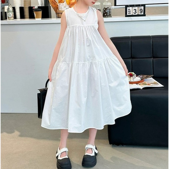 Arbe 주니어 머렐 솔리드 원피스