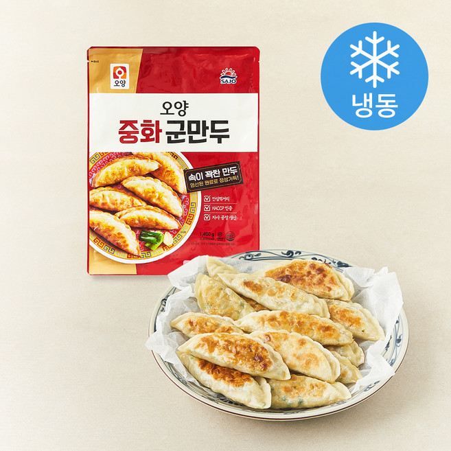 사조오양 중화 군만두 (냉동), 1.4kg, 1개