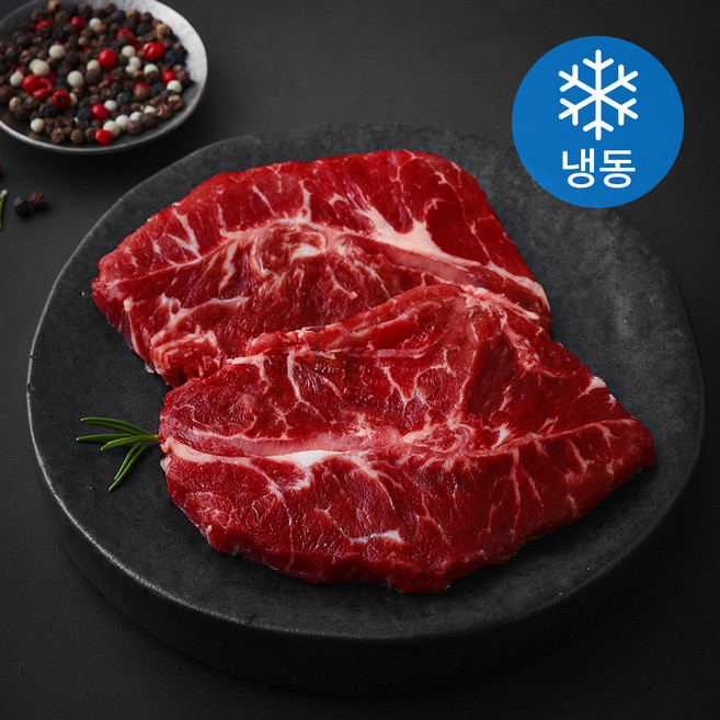 레커컷 호주산 부채살 구이용 (냉동), 1개, 200g