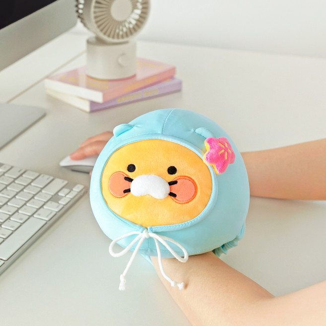 춘식이 쿨링 낮잠 손목쿠션, 블루