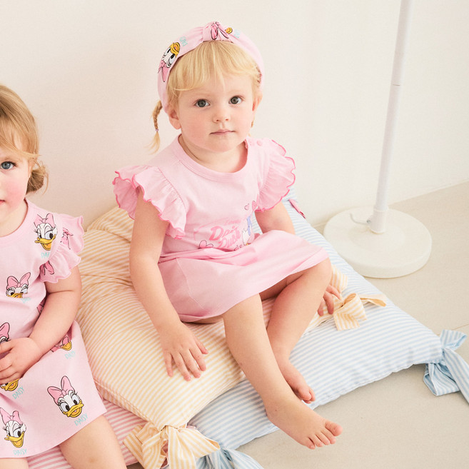 몰리멜리프렌즈 디즈니 데이지덕 러브유 원피스 파자마