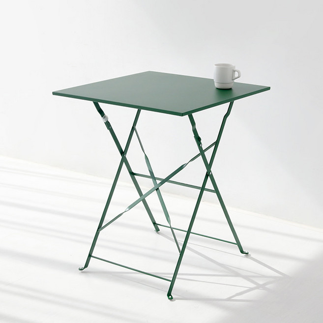 마켓비 MOLTON 빈티지테이블 6060 WFT044, 그린