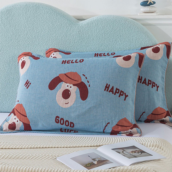 봄날애 편안한 타월 밴딩 베개 커버