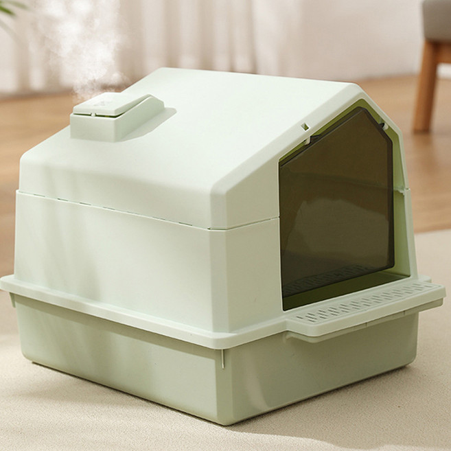 레드퍼피 고양이 모던빌 토일렛, 그린티, 1개