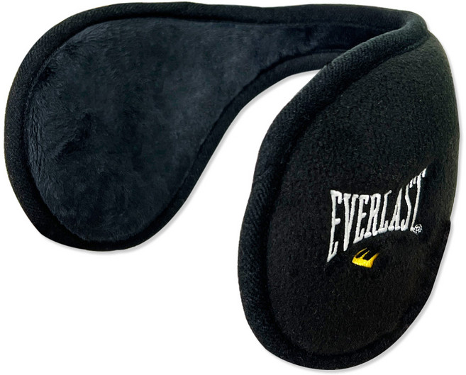 에버라스트 와이드 방한 귀마개, 블랙, 1개