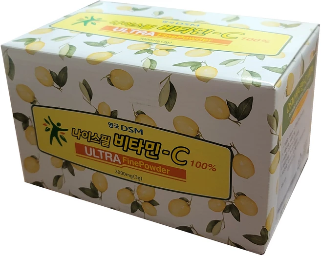 다소모아 비타민C 울트라파인 파우더 3000mg 스틱형 60p, 1개, 180g - 쿠팡