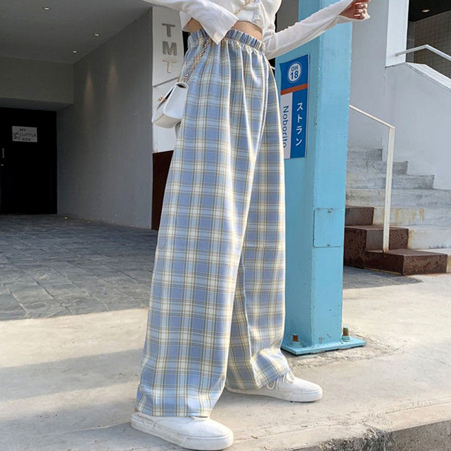 어나더디 여성용 에브리데이 체크 잠옷 바지 HC0059