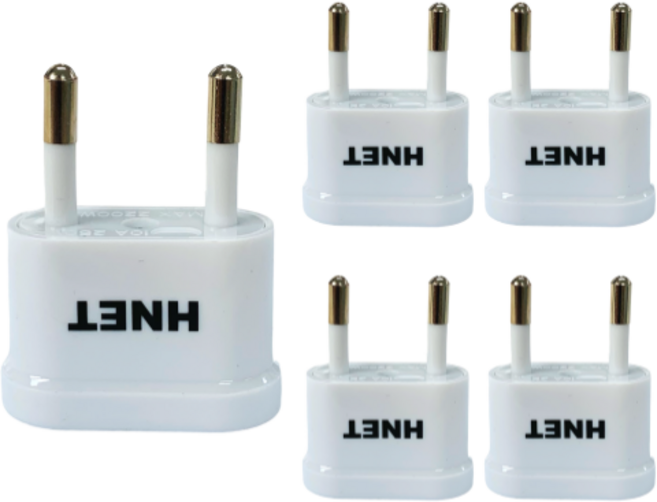 에이치앤이티 110V 변환 어댑터 N01 + 보관파우치, 5개