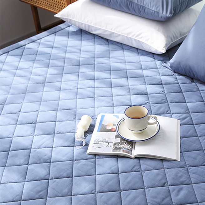 아망떼 코튼벨 침대패드, 블루