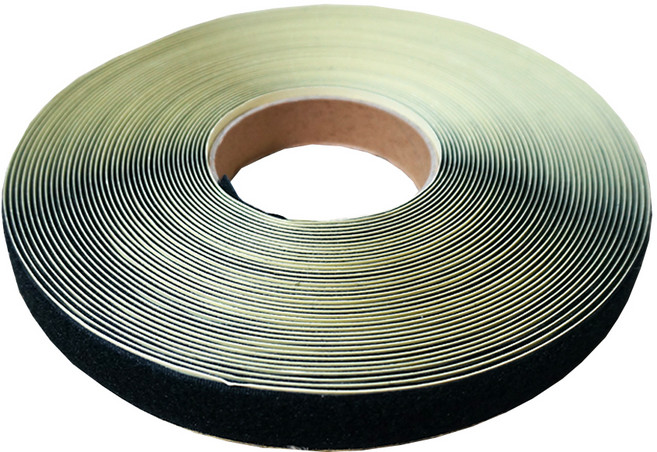 찍찍이 벨크로 접착식 테이프 보슬이 블랙 2.5cm x 18m, 1개