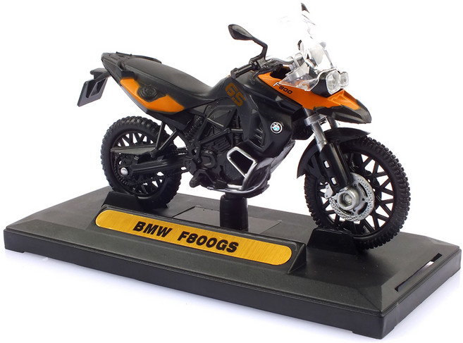 MOTORMAX 1：18 複製品 BMW F800GS 摩托車模型 MTX057048OR, 橘色, 1個