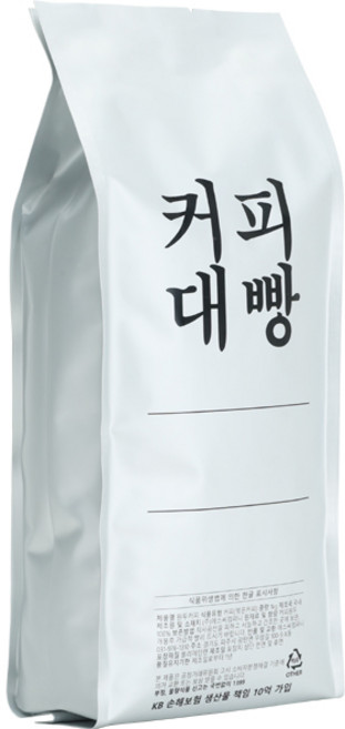 커피대빵 기가 센서리 블렌딩 원두커피, 홀빈(분쇄안함), 500g, 1개
