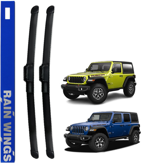 레인윙스 지프 전용 전면와이퍼 세트, 지프 랭글러 4세대 JL 2018년~