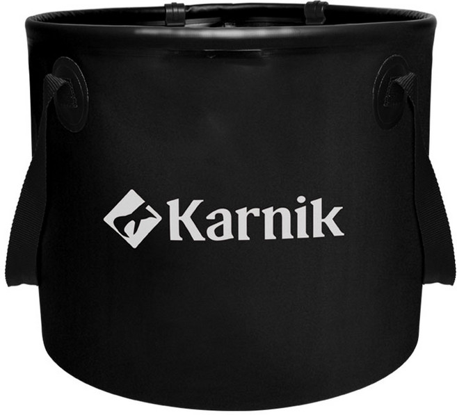 카르닉 캠핑 설거지통 28L, 블랙