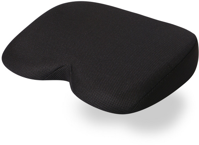 베네폼 힙 소프트 메모리폼 키높이 방석, 블랙