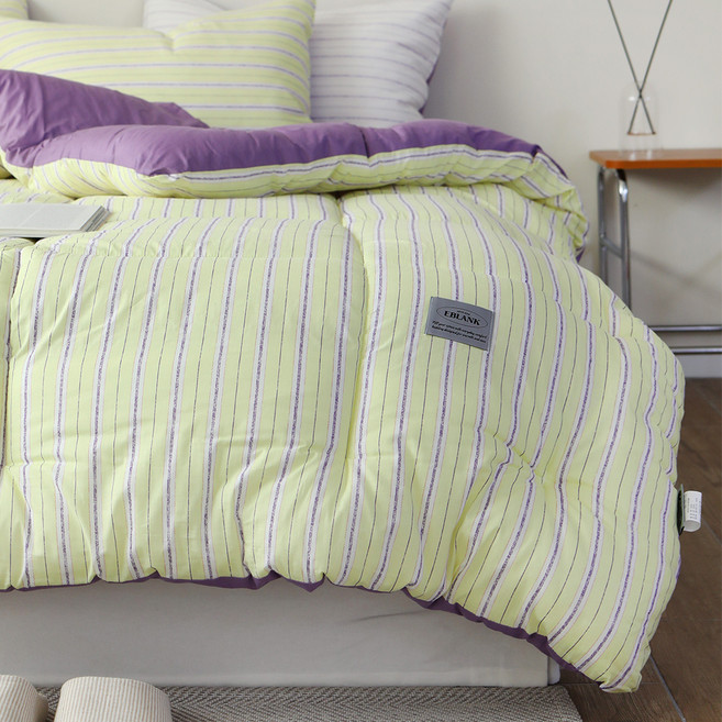 이블랑 국내 제조 채플린 60수 순면 차렵이불 믹스