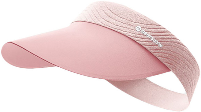 meeTsunny 無痕撞色空頂運動遮陽帽